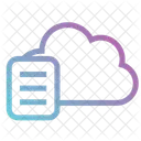 Almacenamiento De Datos Computacion En La Nube Nube Icon