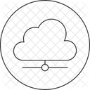 Almacenamiento En La Nube Base De Datos Internet Icono