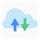 Almacenamiento En La Nube Nube Internet Icono