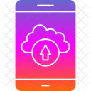 Almacenamiento en la nube  Icono