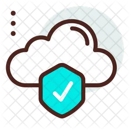 Almacenamiento en la nube verificado  Icono