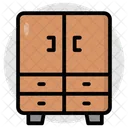 Almirah Cabinet Furniture Icon