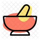 Almofariz e pilão  Ícone