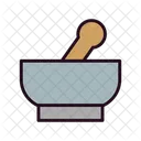 Almofariz e pilão  Ícone