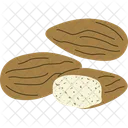 Almond Ingredient Nutrition Icon