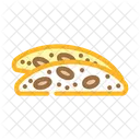 Almond Biscotti Food Icon