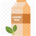 Almond Milk Beverage Icon