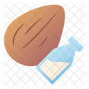 Almond milk  Icon