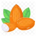 Almonds  Icône