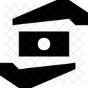 Almosen Spende Hand Symbol