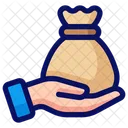 Almsgiving Zakat Donation Icon