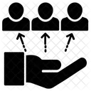 Recursos Alocacao Gestao Ícone