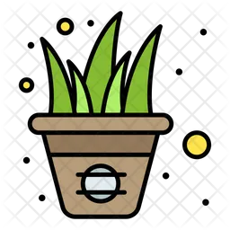 Aloe Vera Pot  Icon