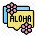 Aloha Message  Icon