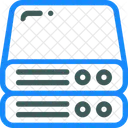 Datos Servidor Hosting Icono