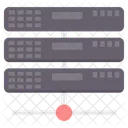 Alojamiento Base De Datos Almacenamiento Icono