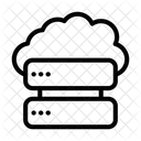 Alojamiento Servidor Base De Datos Icono