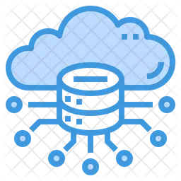 Alojamiento de bases de datos  Icono