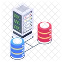 Alojamiento De Servidores Alojamiento De Bases De Datos Alojamiento De Datos Icono