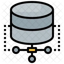 Alojamiento de bases de datos  Icono