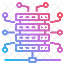 Alojamiento de bases de datos  Icono