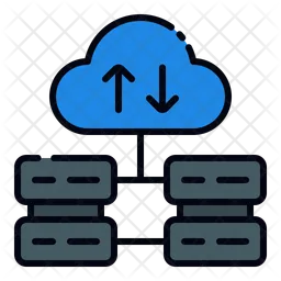 Alojamiento de bases de datos  Icono