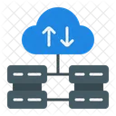 Alojamiento de bases de datos  Icono