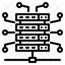 Alojamiento de bases de datos  Icono
