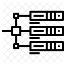 Alojamiento de bases de datos  Icono