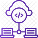 Alojamiento de datos en la nube  Icon