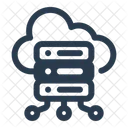 Alojamiento En La Nube Saa S Software Como Servicio Icono