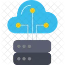 Alojamiento en la nube  Icono