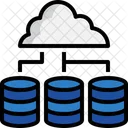 Nube Hosting Datos Icon