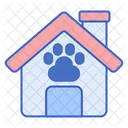 Alojamiento Para Mascotas Casa Para Mascotas Casa Para Animales Icono