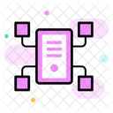 Alojamiento De Servidores Alojamiento Web Alojamiento De Servidores De Datos Icono