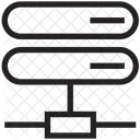 Web Alojamiento Servidor Icono