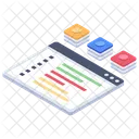 Servidor De Alojamiento Base De Datos Servidor De Red Icono