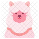 Alpaca Sheep Fluffy Icon