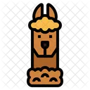 Alpaga Animal Mammal Icon
