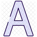 Alpha A Letter A Icon