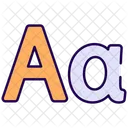 Alpha A Greek Letter Icon