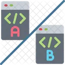 Alpha-Beta-Test  Symbol