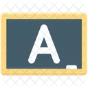 Alphabet Calligraphy English Icon