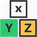Alphabet Block Blocks Icon