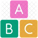 School Education Alphabet Icon