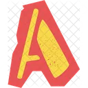 Alphabet Clipping Education Icon