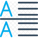 Alphabet A A Alphabet Icon