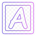 Alphabet A  Icon