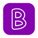 Alphabet B  Icon