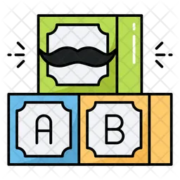 Alphabet Block  Icon